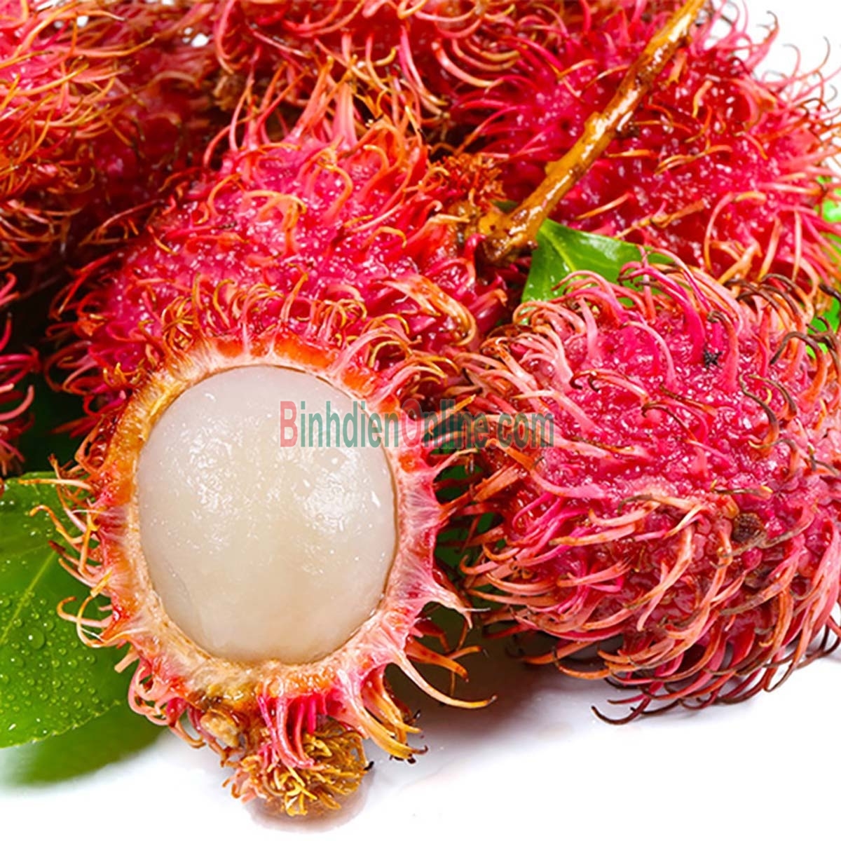 Chôm chôm tróc tươi ngon, an toàn